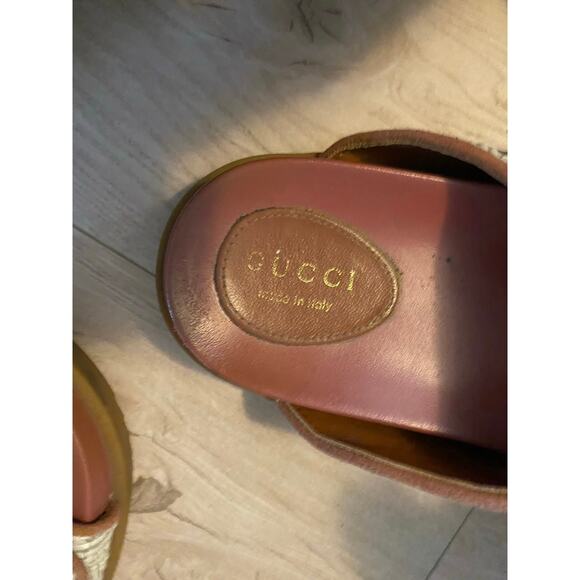 Gucci Rafia Slides size - Picture 4 of 4